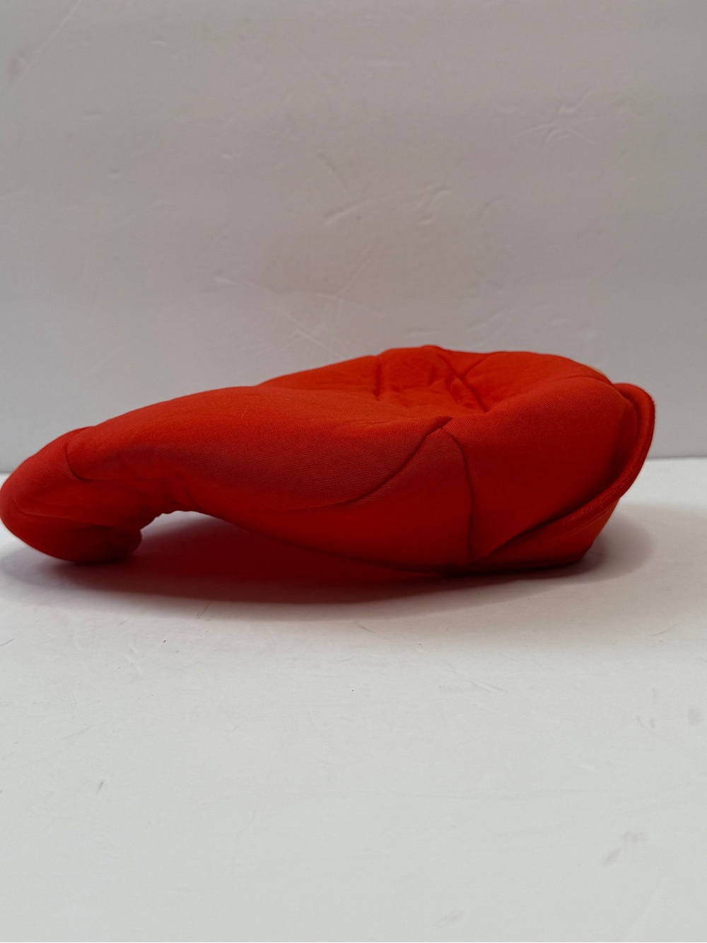 Kids Red Character Cap with Front 'M' Emblem Hat Costume O/S - Picture 5 of 7